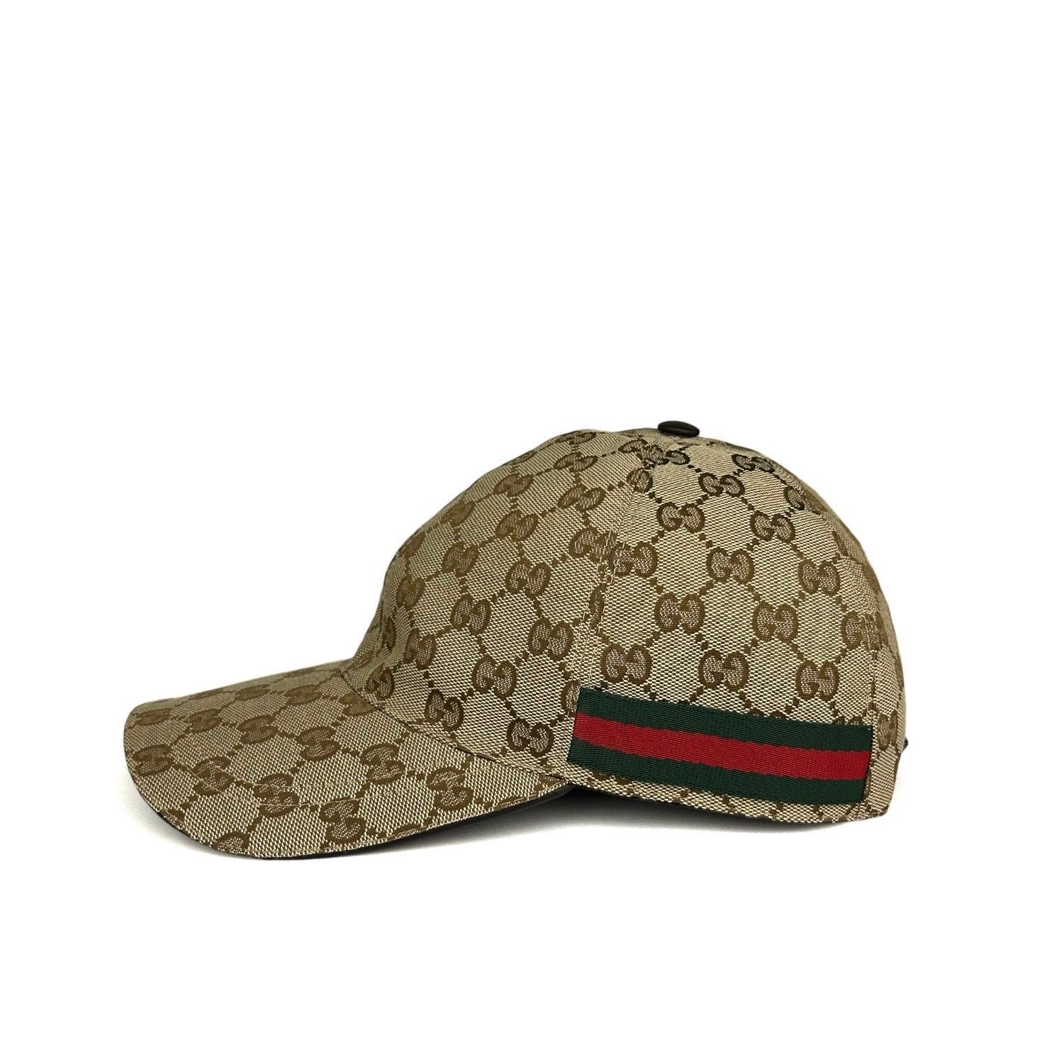 GUCCI (グッチ) ベースボールキャップ GGキャンバス シェリーライン