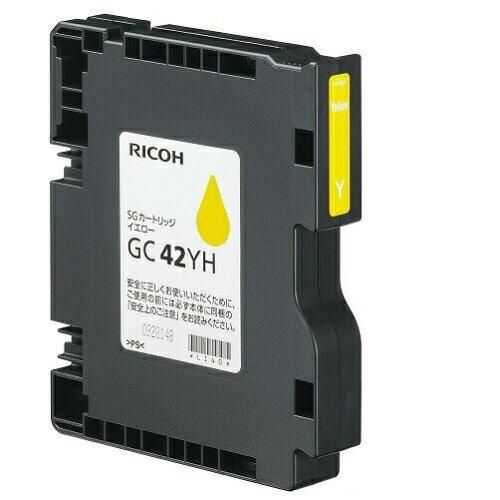 【新品・2営業日で発送】RICOH リコー RICOH SGカートリッジ イエロー GC42YH(515929)