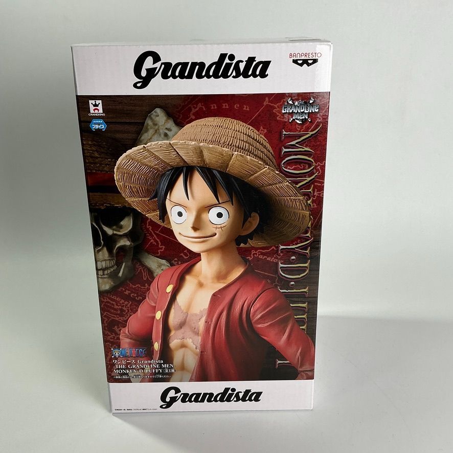 ワンピース Grandista THE GRANDLINE MEN MONKEY・D・LUFFY モンキー・D・ルフィ フィギュア グラメン 新品未開封品 プライズ アミューズメント