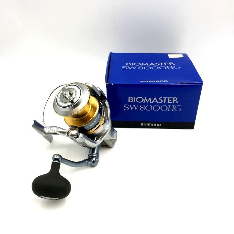 SHIMANO BIOMASTER SW8000HG リール 箱付き REEL SHIMANO BIOMASTER SW8000HG - Tomahawk