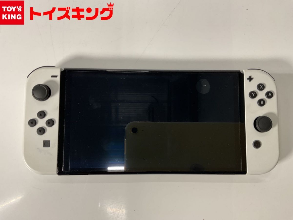 10【難あり】任天堂/Nintendo Switch/スイッチ 有機ELモデル HEG-01