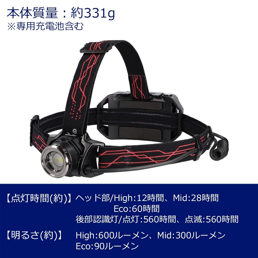 GENTOS Gシリーズ ハイブリッド式LEDヘッドライト