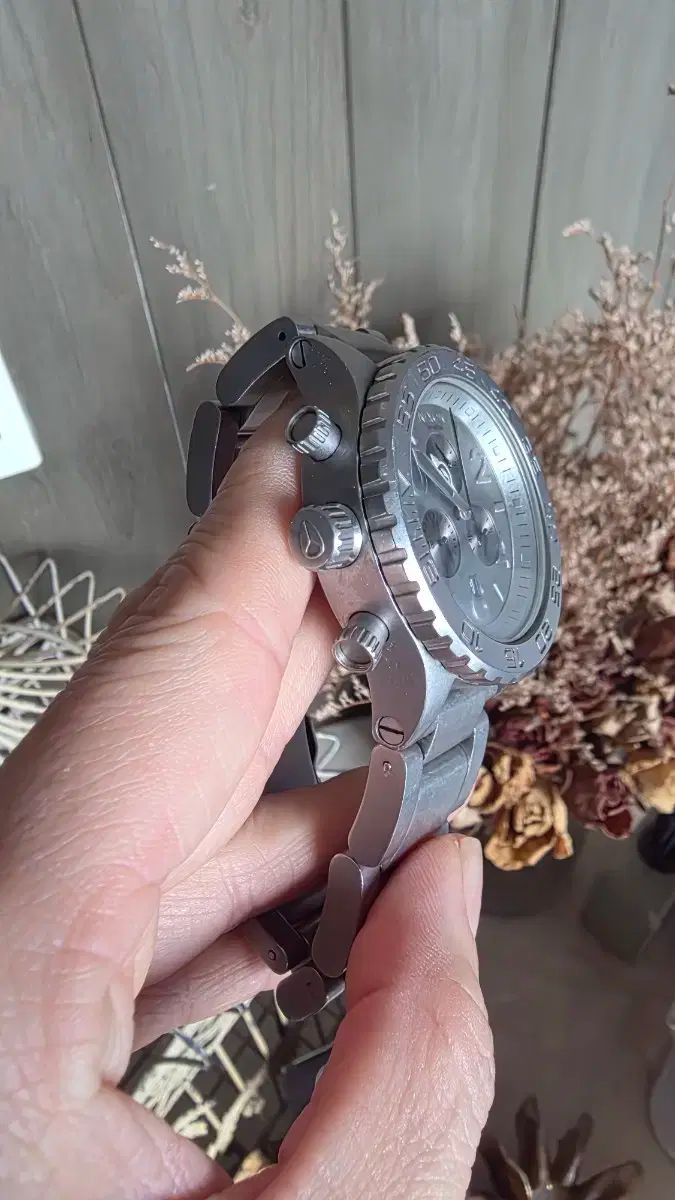 クロノグラフ ダイバー時計