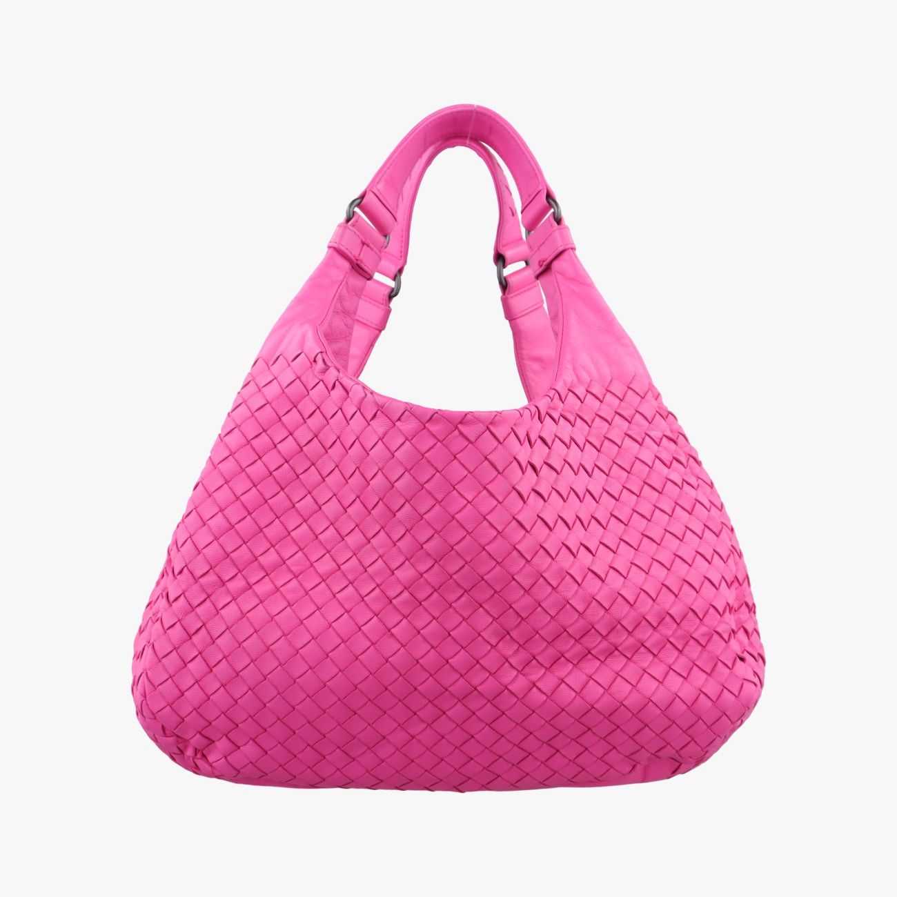 ボッテガヴェネタBottega Venetaカンパーナ イントレチャートピンクラムスキンB02147364S