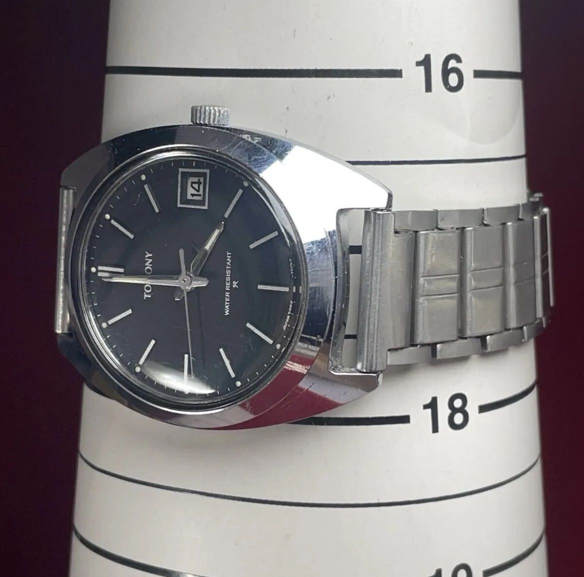 純正SSブレス 手巻 黒文字盤 SEIKO トモニー 腕時計 ヴィンテージ アンティーク 稼働品 WWW_OLIVIERBERNSTEIN_COM