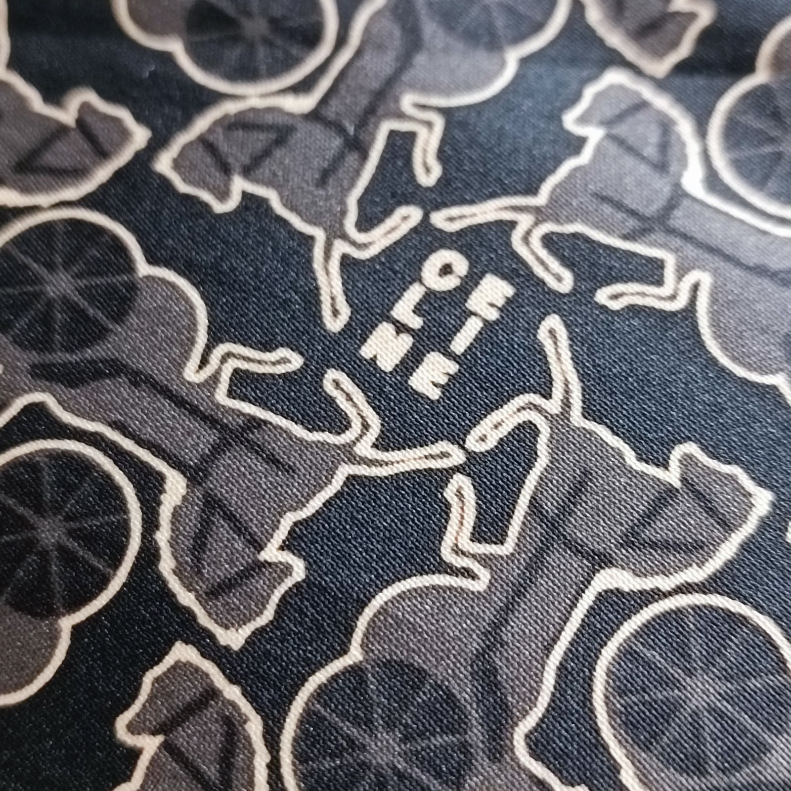  CELINE セリーヌ 折りたたみ傘 サルキー 総柄 雨傘 傘 ムーンバット ヴィンテージ ブラック 最短 いたします 124 雨傘 折りたたみ傘