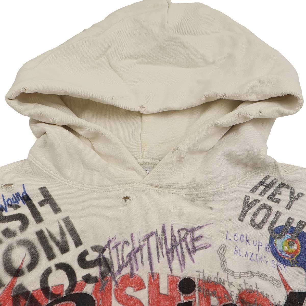SAINT MICHAEL セントマイケル 21AW Takashi Murakami Graff Hoodie
