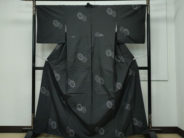 平和屋着物 上 本場大島紬 源氏車 CZAA3785s5