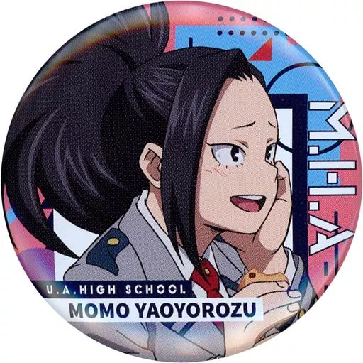 中古】バッジ・ピンズ 八百万百 「僕のヒーローアカデミア 休み時間 缶