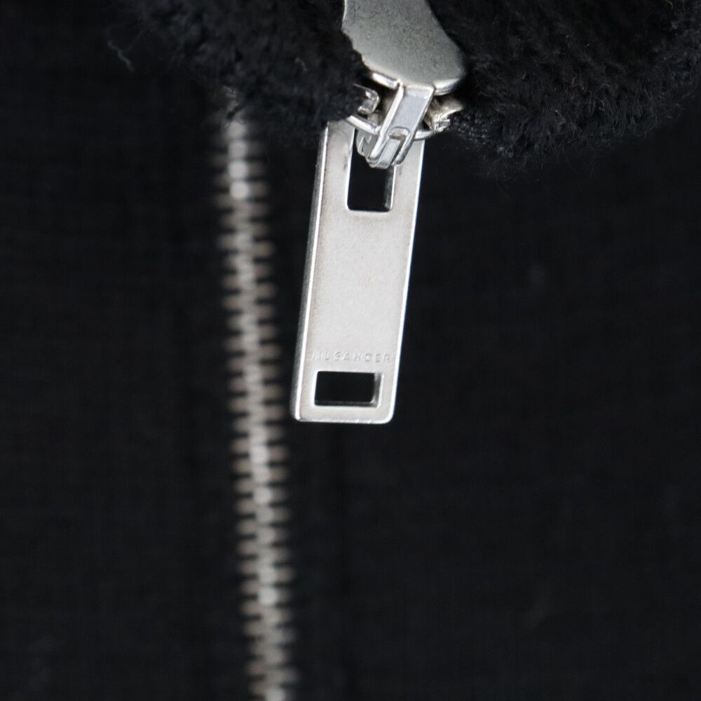 JIL SANDER (ジルサンダー) ハーフジップ ハイネック ウールニット