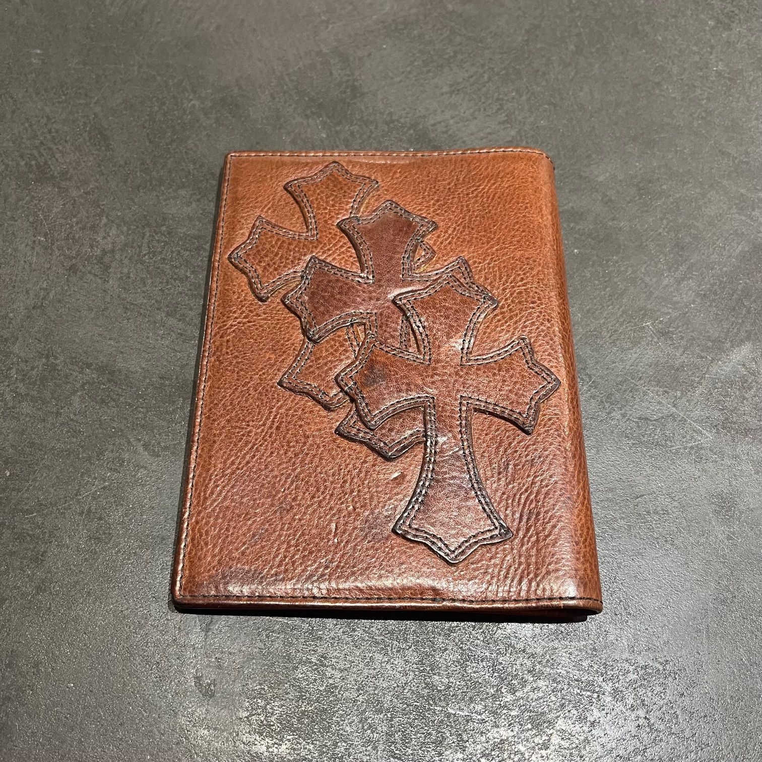CHROME HEARTS BOOK COVER 3枚パッチ クロスパッチ レザー ブック