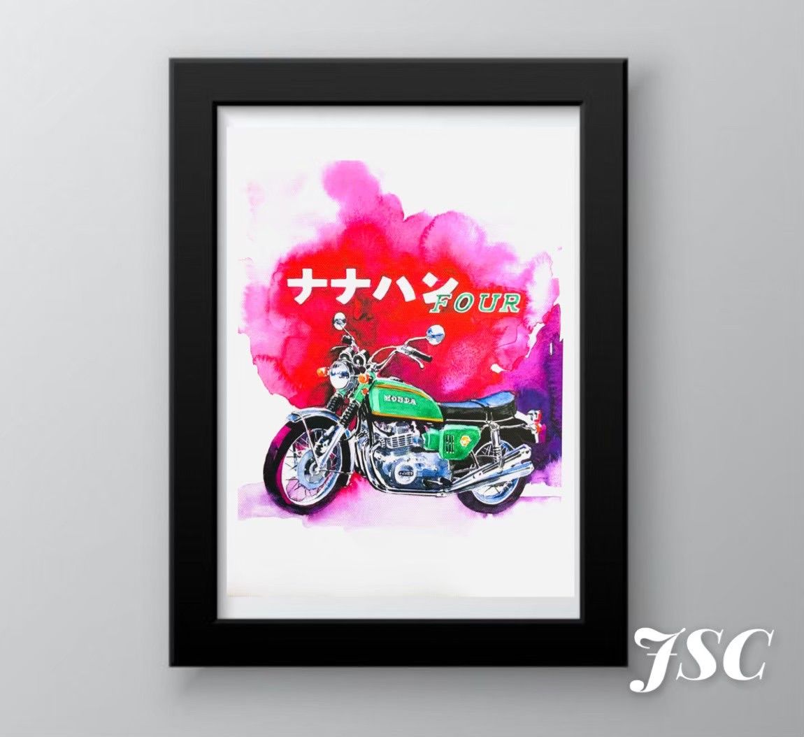 PJB キャンバス ポスター アート カワサキ Z1 ヤマハ ニンジャ
