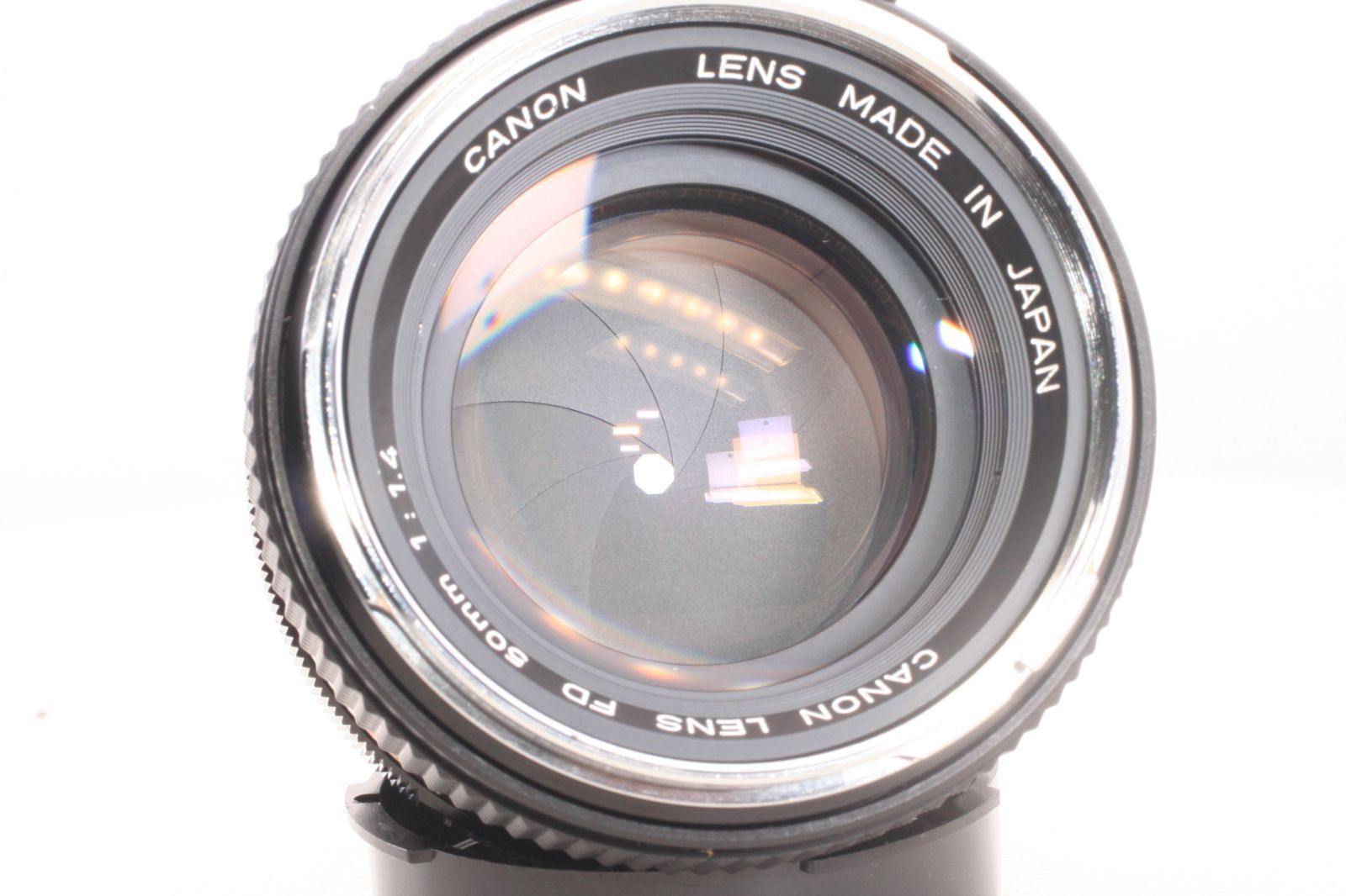 【修理・整備/完動品】Canon FD 50mm f1.4 (銀縁) 18613