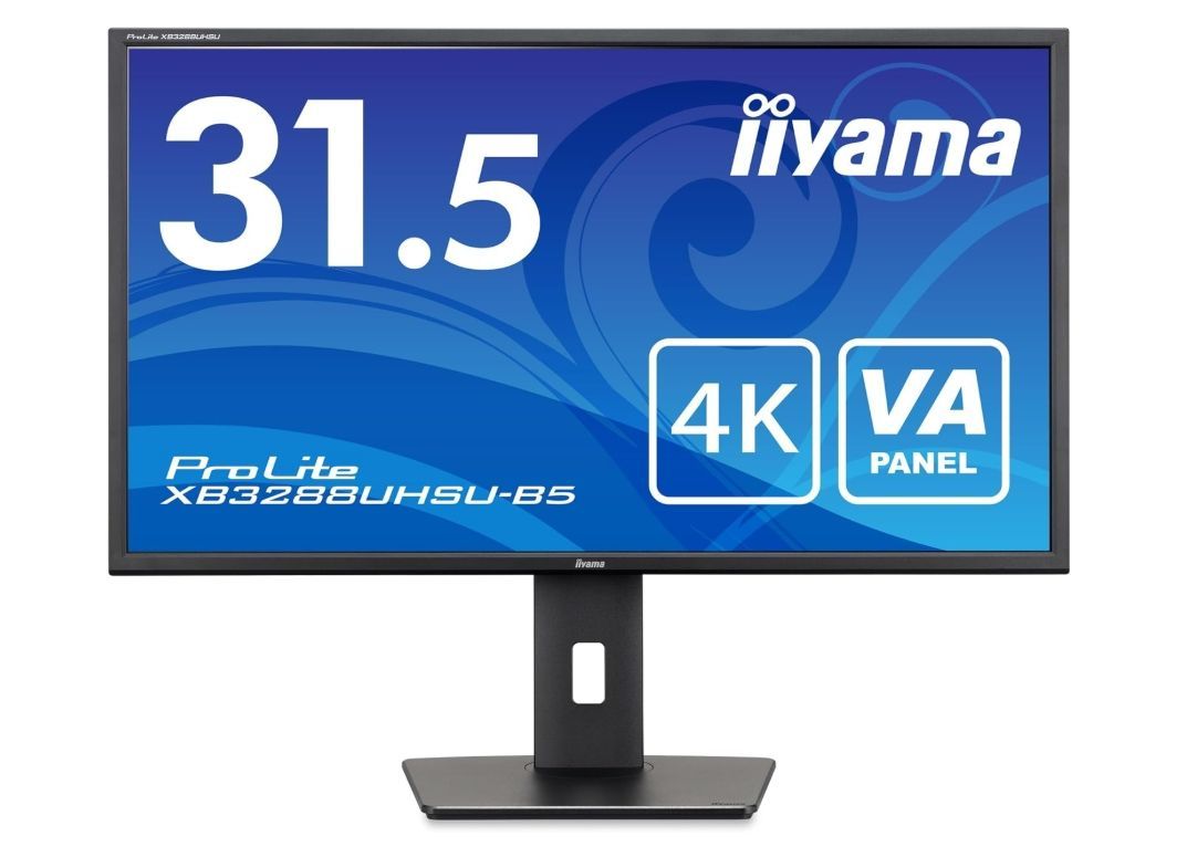 iiyama 31.5型液晶ディスプレイ ブラック XB3288UHSU-B5 4K 3840x2160 VAパネル