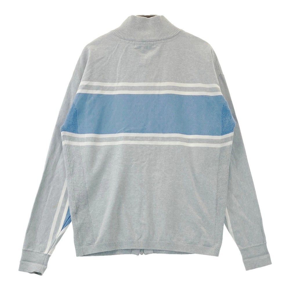 サイズ：M ROSASEN ロサーセン 044-57213 ニット ジップジャケット  グレー系 [240101418765] ゴルフウェア メンズ ストスト サイズ：M ROSASEN ロサーセン 044-57213 ニット ジップ