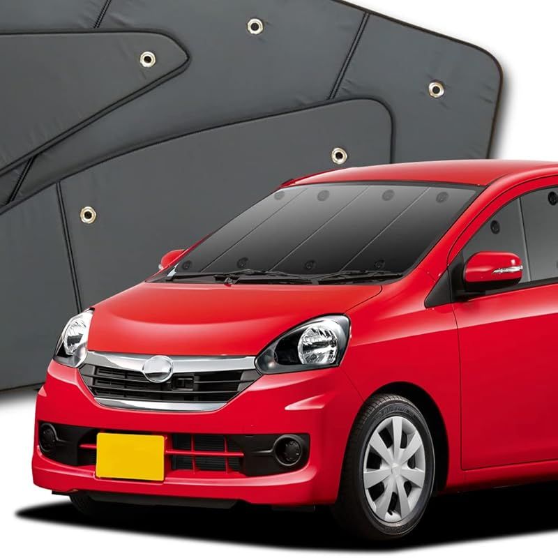趣味職人 プライバシー サンシェード 車 ピクシス エポック LA300A 型 LA310A 型 フロント カーテン 車中泊 グッズ 対応 01s-a038-fu 1