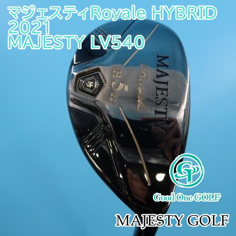 マジェスティゴルフ MAJESTY Royale 2021 ユーティリティ H5 22° LV-540 R-