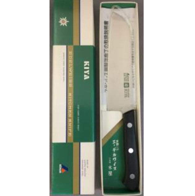 【新品未使用！！　日本橋　木屋　菜切り包丁】 Amazon | 木屋 イヅツキ 墨流し 菜切包丁 西型 165mm 磨き仕上げ