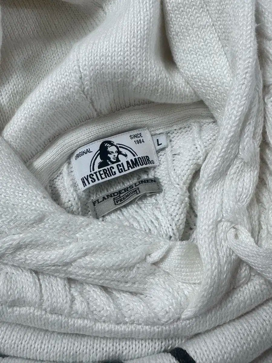 HYSTERIC GLAMOUR ヒステリックグラマー ニット フード付きTシャツ
