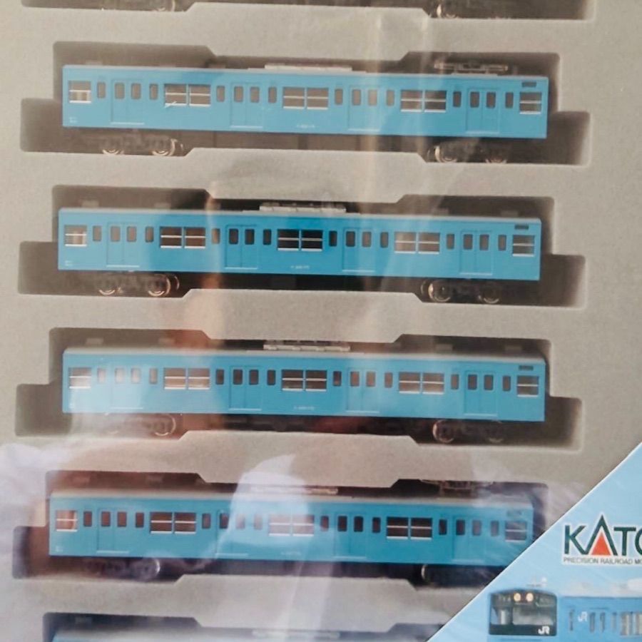 KATO 201系(京阪神緩行線色)7両セット　 [美品] KATO 201系京阪神緩行線色7両セット+1両