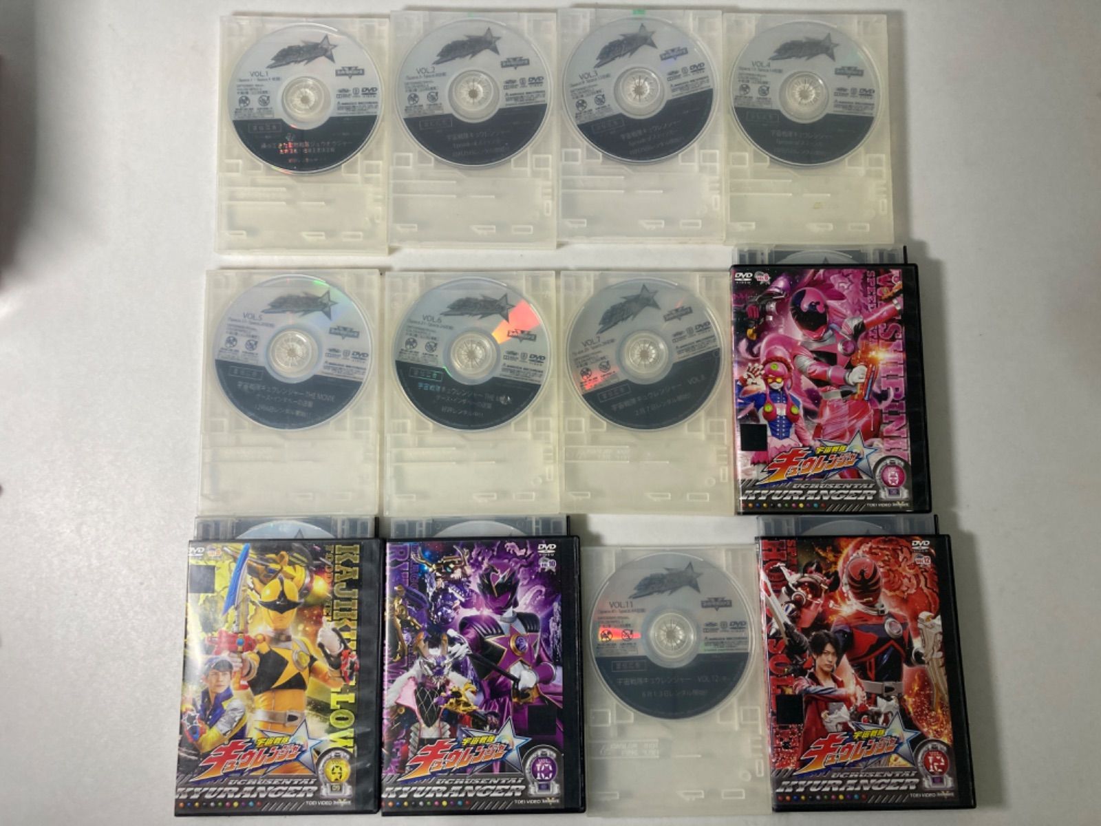 ☆宇宙戦隊キュウレンジャー 全12巻 レンタル落ち DVD スーパー戦隊 