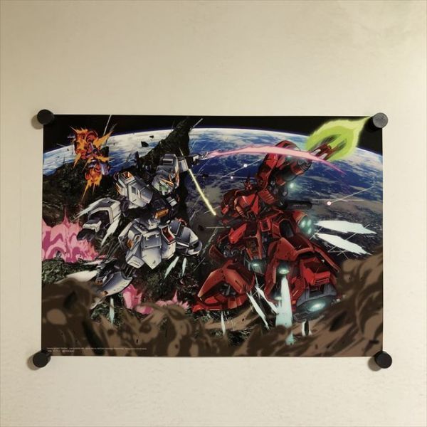 X2075 ◇機動戦士ガンダム 逆襲のシャア νガンダム サザビー A3