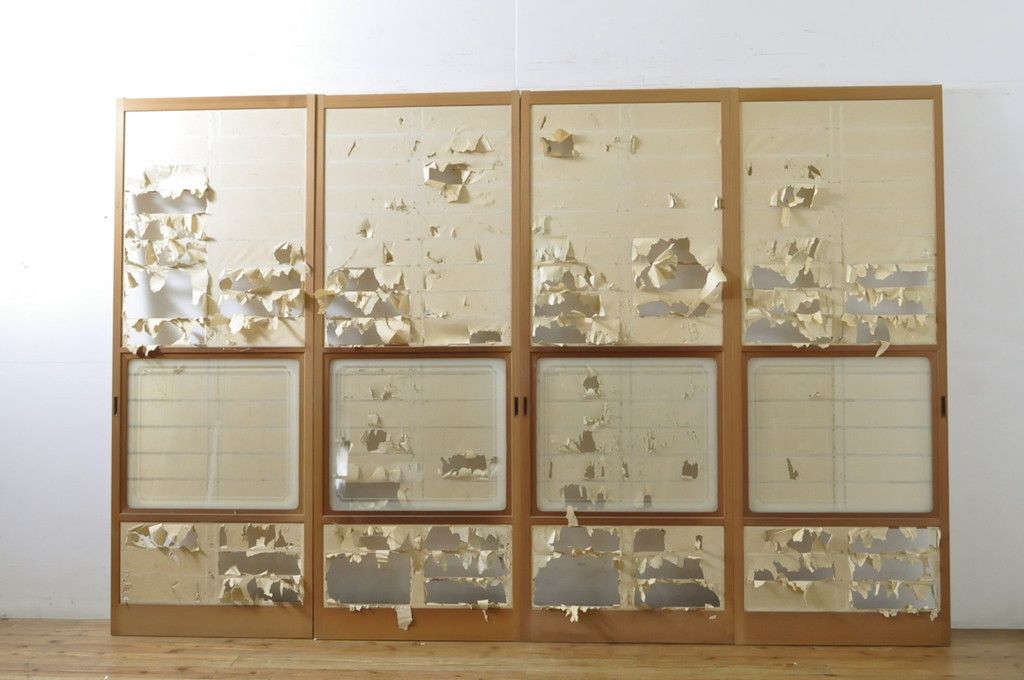 雪見障子戸 4枚セット