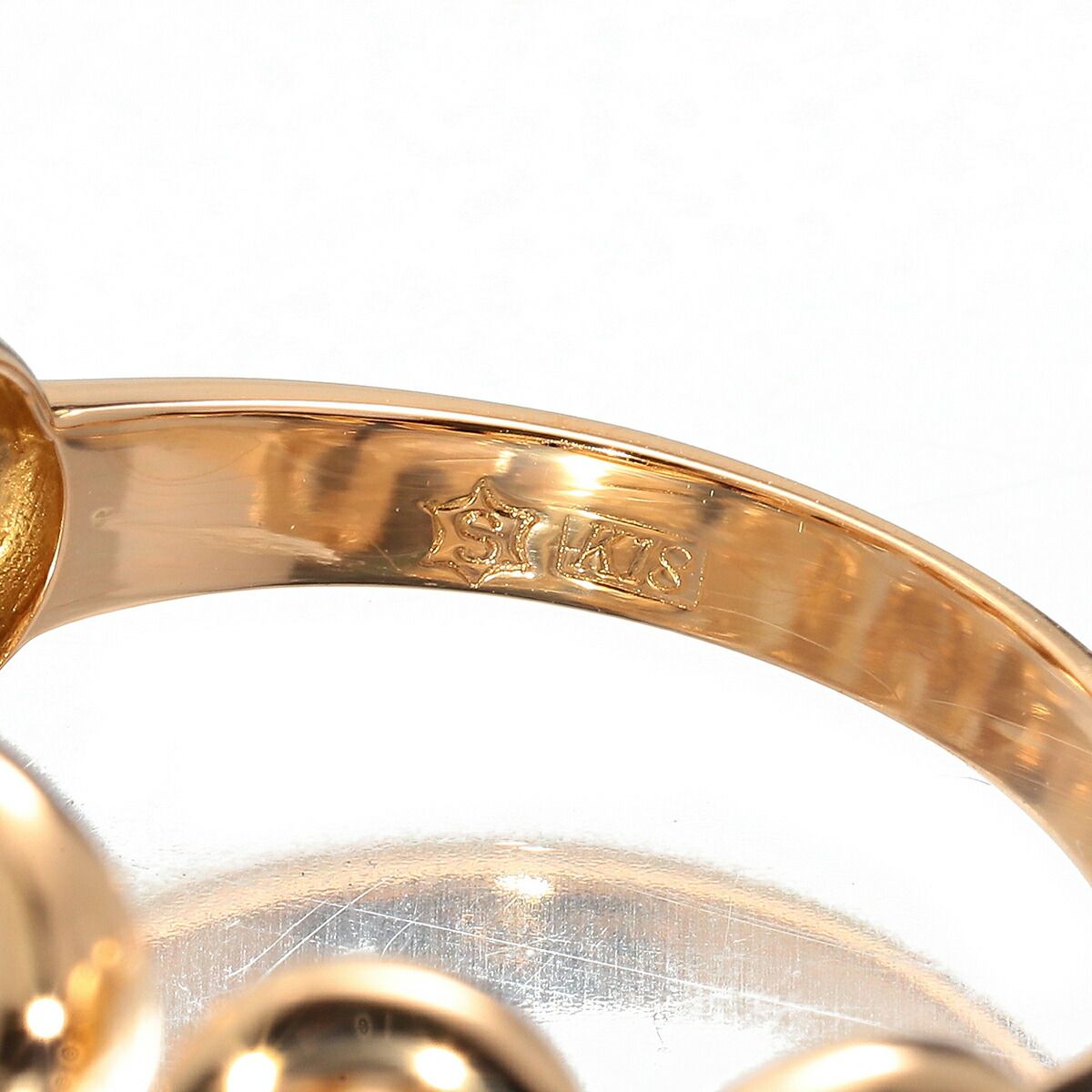 K18wg サファイア ダイヤモンド エタニティリング ギンザタナカ 楽天