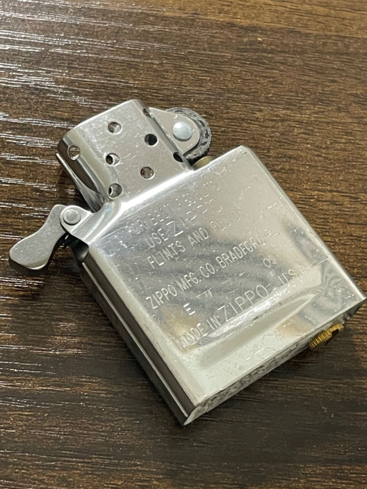 zippo ラーク 6連マーク 限定品 シルバー LARK 2009年製 Lark タバコ 