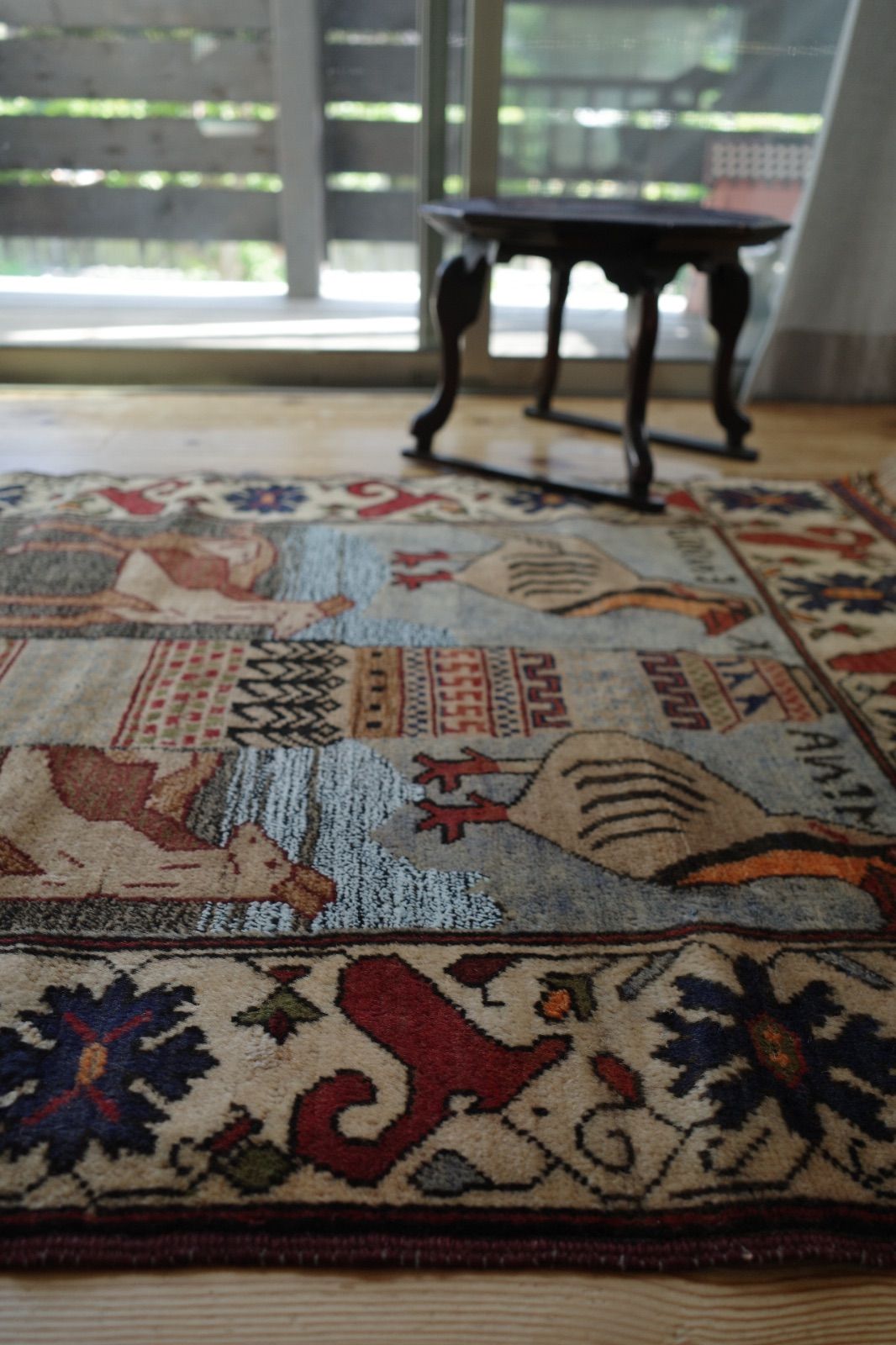vintageラグ バルーチ アフガン絨毯 ヴィンテージ アンティーク 648】Vintage Afghan Baluch rug 1960's | ヴィンテージラグ専門