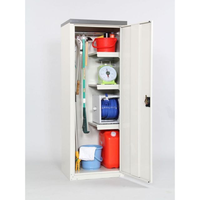 グリーンライフ GREEN LIFE 扉式 家庭用収納庫 幅60×奥行き47×高さ162cm TBJ-162HT