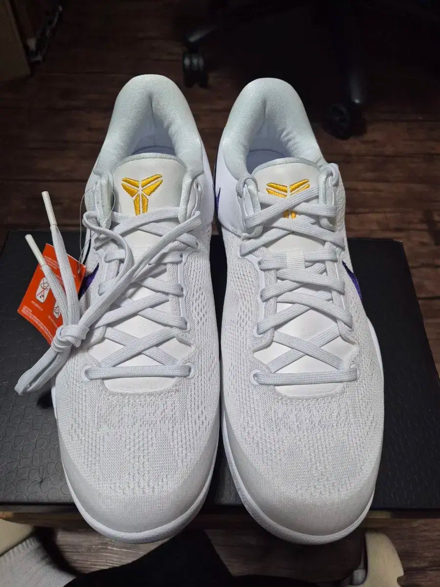 265 NIKE ナイキ コービー 8 プロトロ 白 黒
