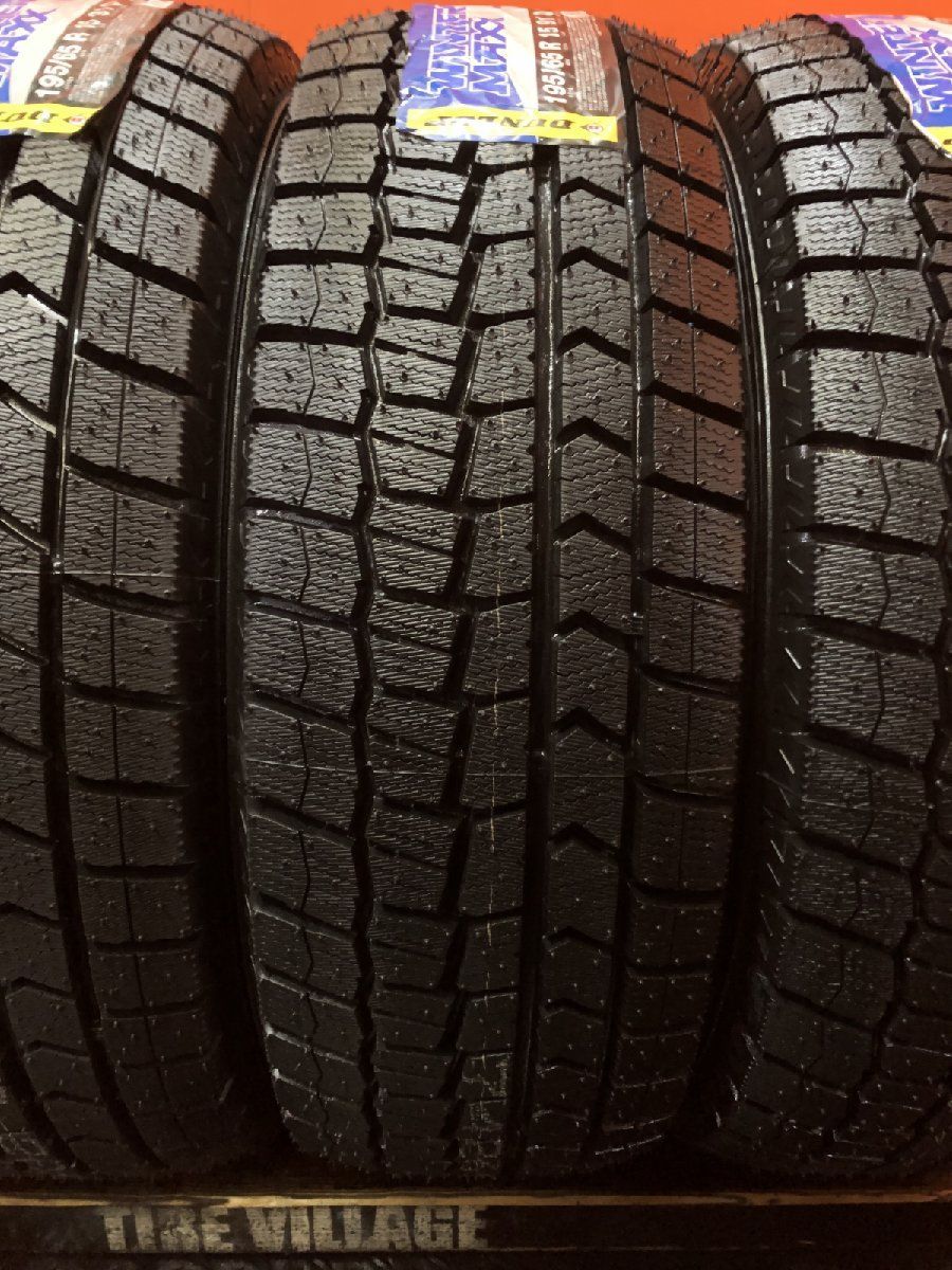 新品】2024年製 DUNLOP WINTER MAXX WM02 195/65R15 91Q 15インチ 