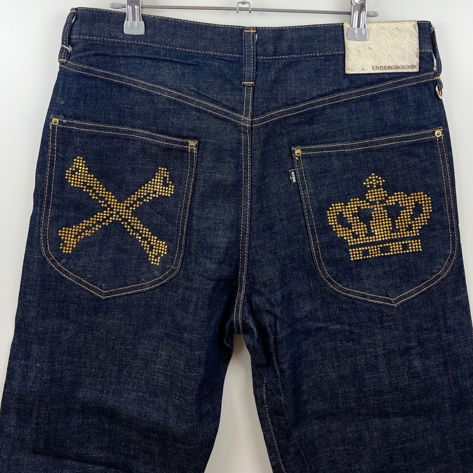 NITRAID old stone denim pants M NR009-PA14 indigo ナイト