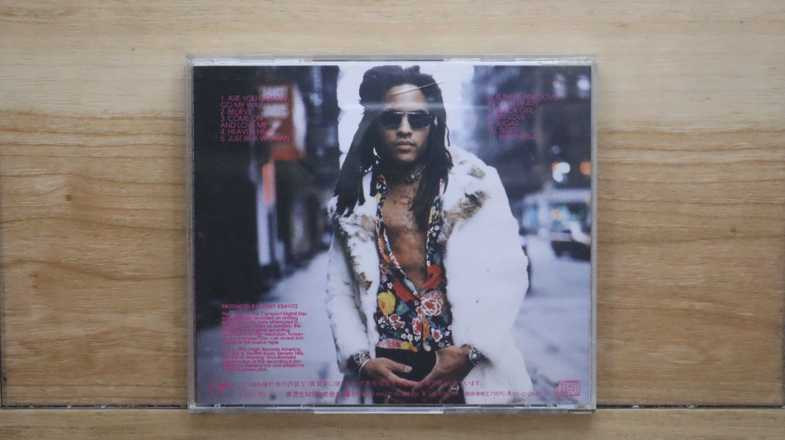 Lenny Kravitz / 自由への疾走 / 12inchアナログ/ UK盤 Lenny Kravitz / 自由への疾走 / 12inchアナログ/ UK盤 - メルカリ