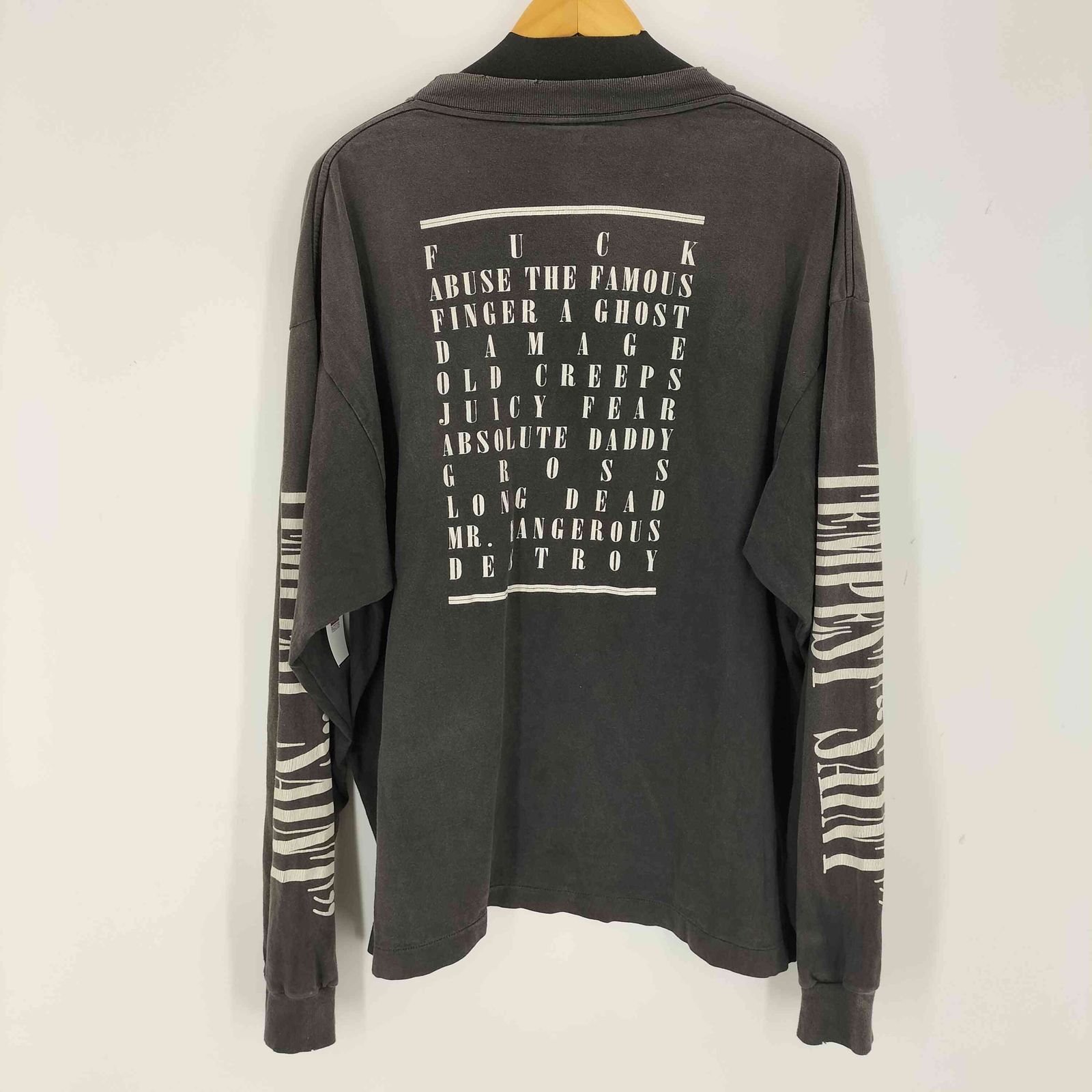 セントマイケル SAINT MICHAEL 24AW LS TEE / TEMPEST メンズ JPN：XL 
