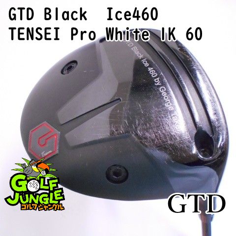 ドライバー GTD GTD Black Ice460 TENSEI Pro White 1K 60 S 10.5 ドライバー 地クラブ カスタム カーボンシャフト おすすめ メンズ 右 7765