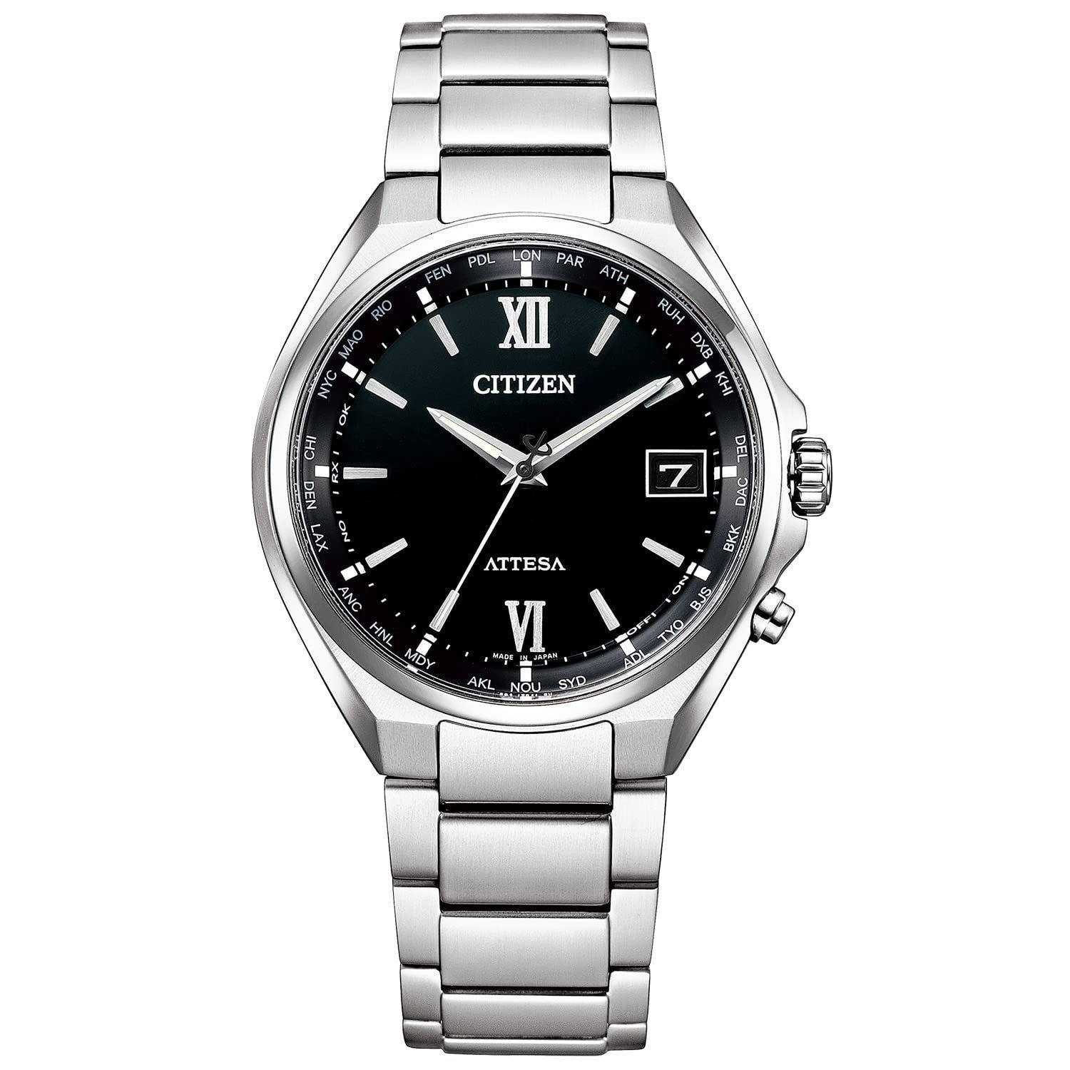 人気商品 Citizen 腕時計 アテッサ CB1120-50G メンズ シルバー