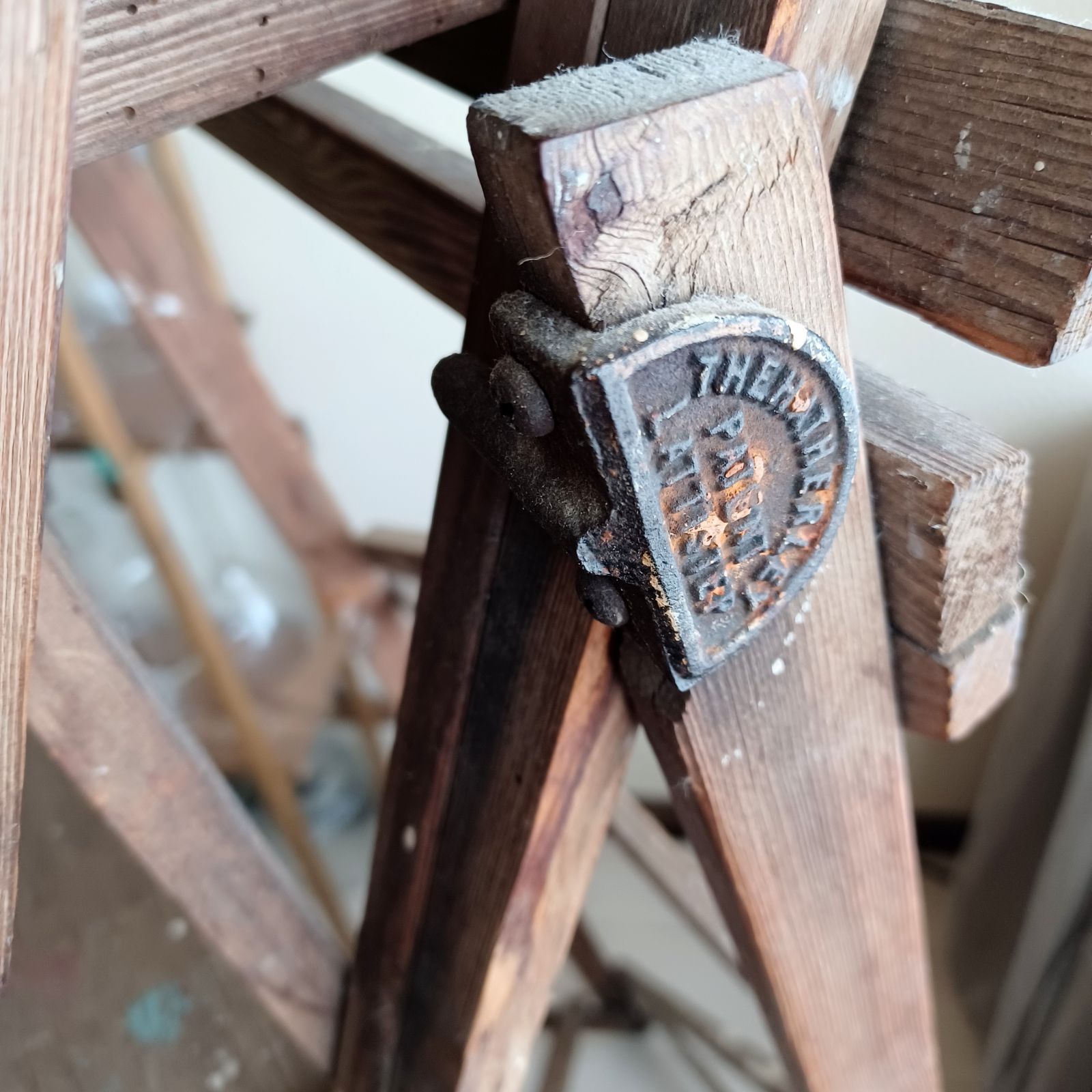 引取限定】shiturae select アンティークラダー antique ladder 