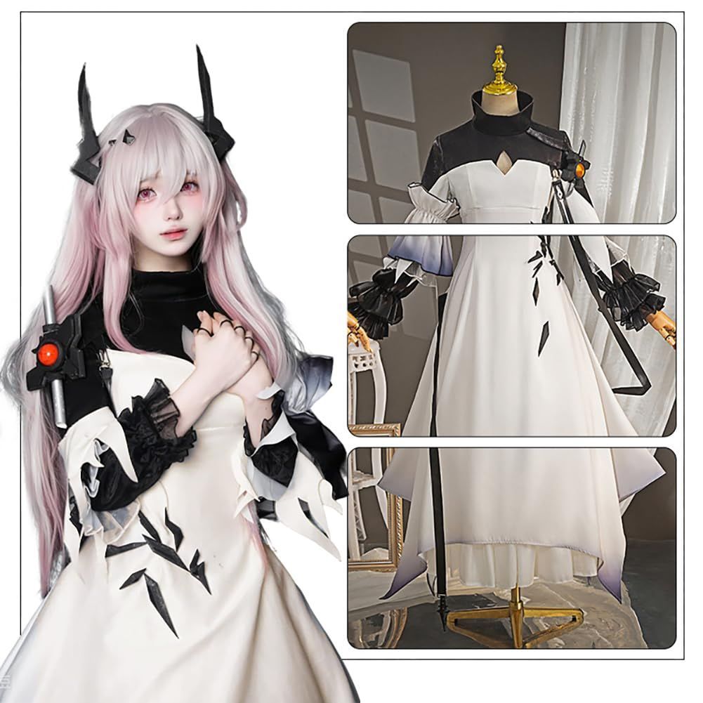高品質 アークナイツ テレジア コスプレ 衣装 魔王 Theresa ワンピース ハロウィン クリスマス 仮装 演出服 変装 誕生日 記念日 撮影用BJ0925ML03 ハロウィン