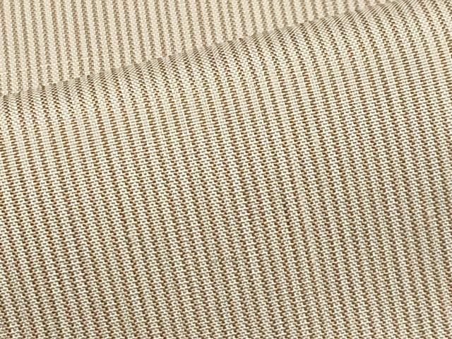 平和屋着物□極上 日本橋人形町 創業70年 錦や 紬 江戸小紋 万筋 白×土