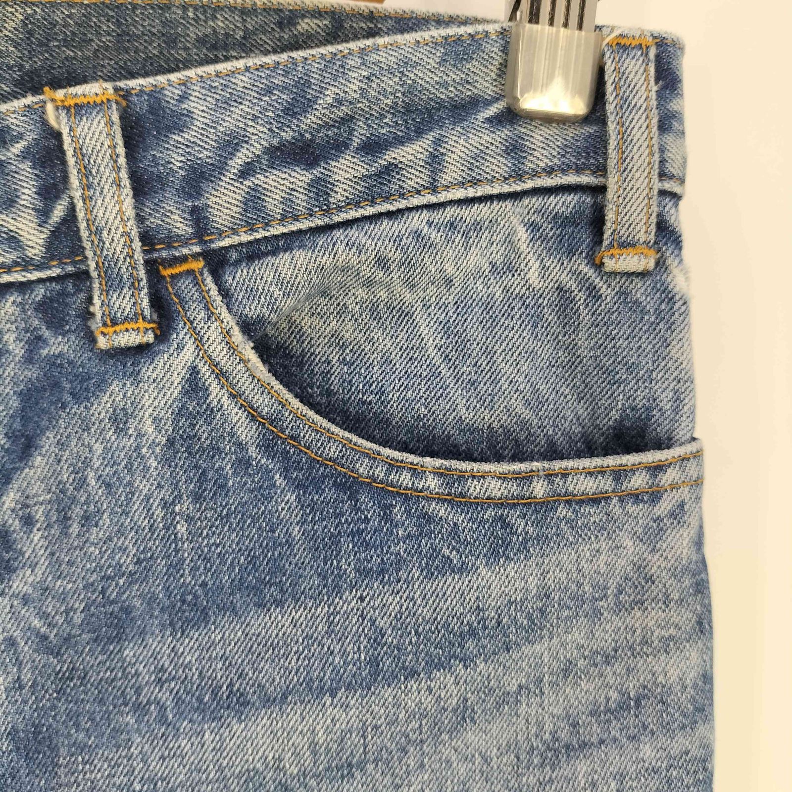 アンスクリア INSCRIRE 002 Flare Denim 002 フレア デニムパンツ メンズ 38