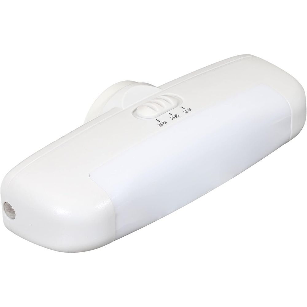 （まとめ買い）ELPA LED ナイトライト コンセント式 明暗センサー 白色光 PM-L75(W) 【×3セット】