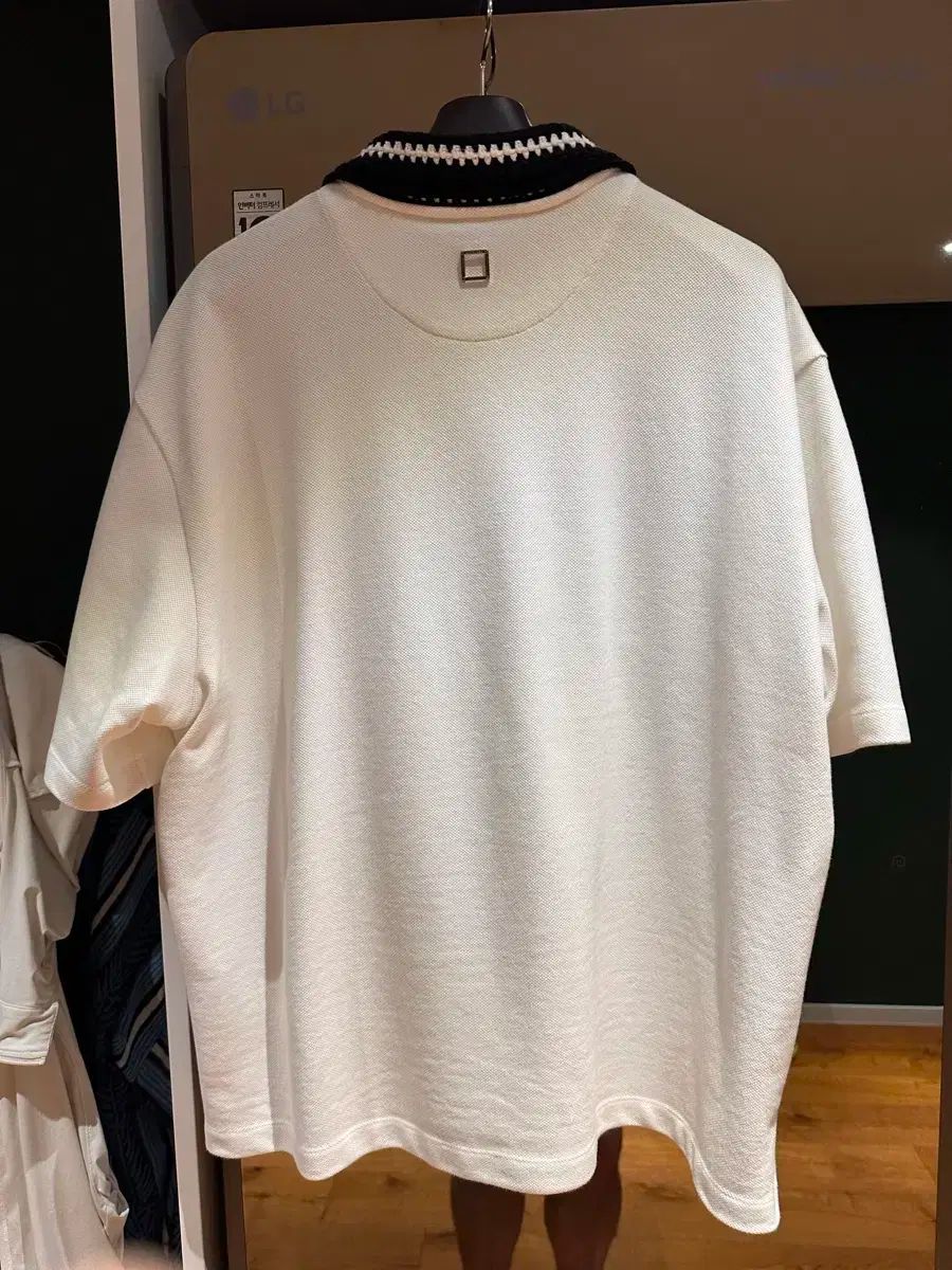 WOOYOUNGMI ウーヨンミ 25SS ホワイト フロント ロゴ T シャツ White Front Logo T-Shirt - WOOYOUNGMI