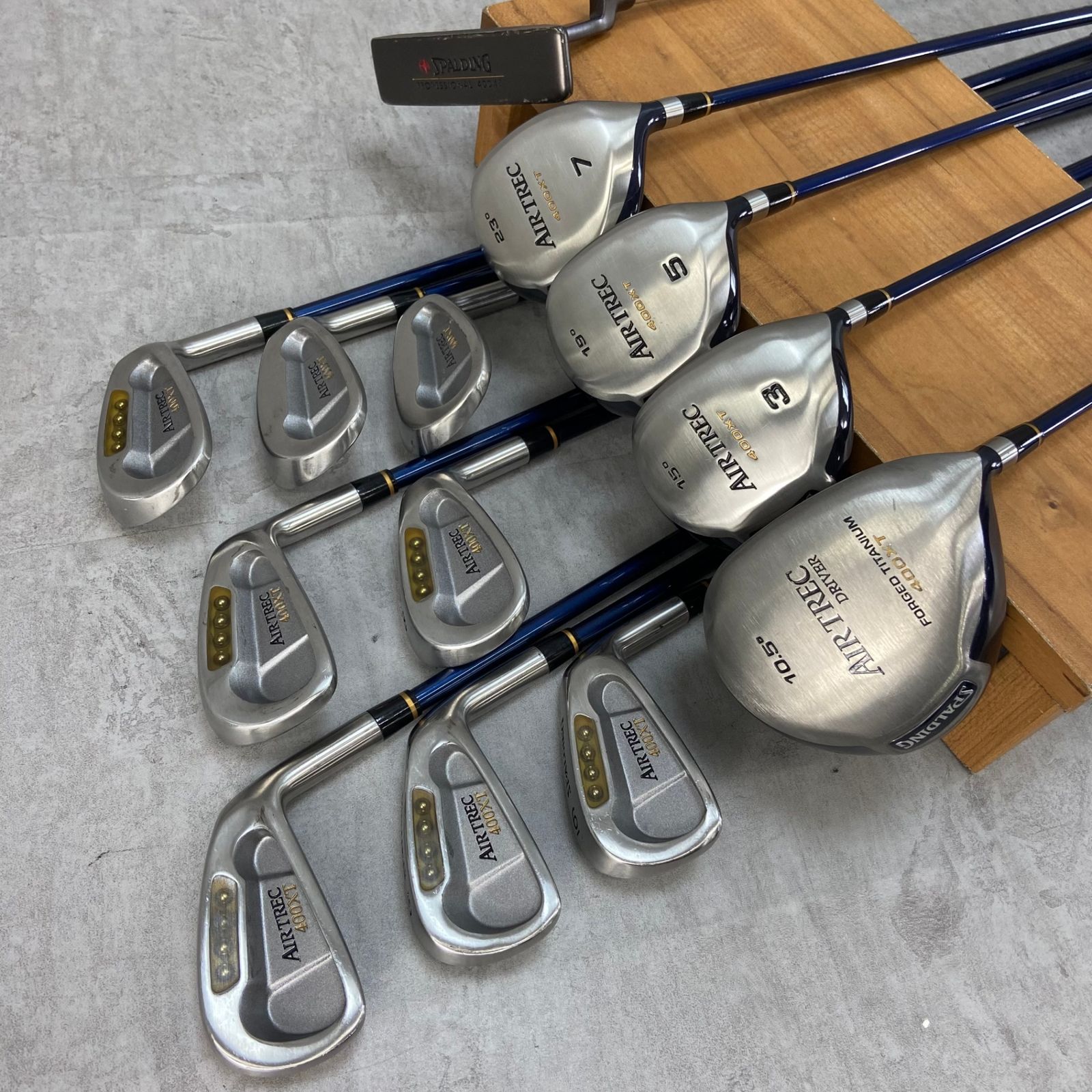 SPALDING スポルディング メンズゴルフ13本セット カーボン R 右
