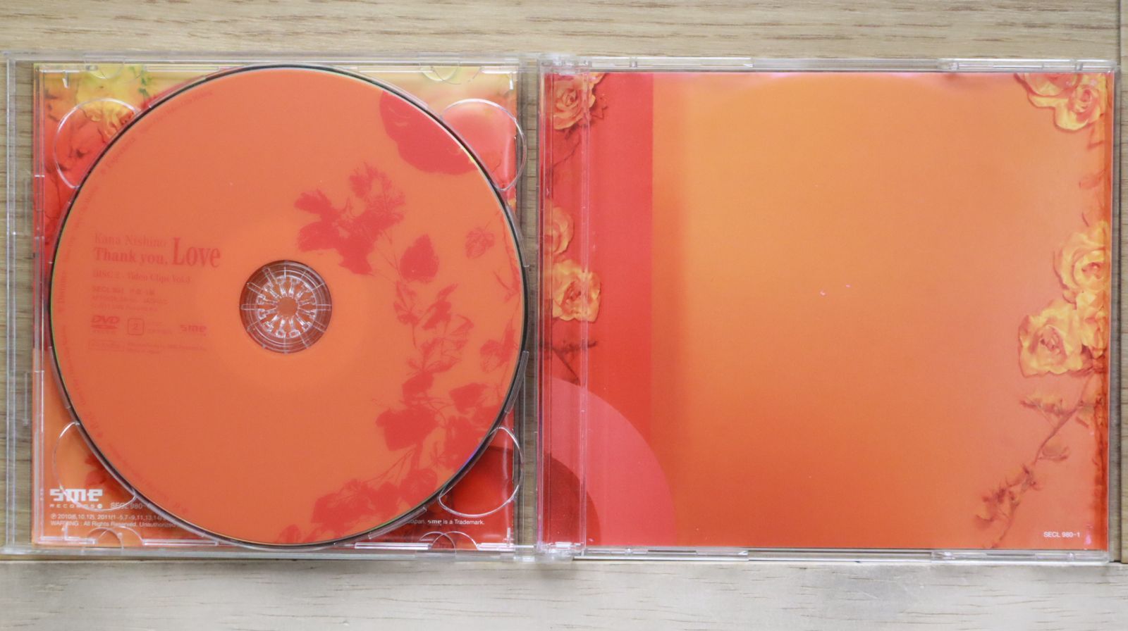 国内盤CD☆西野カナ/Kana Nishino□ Thank you、 Love(初回生産限定盤