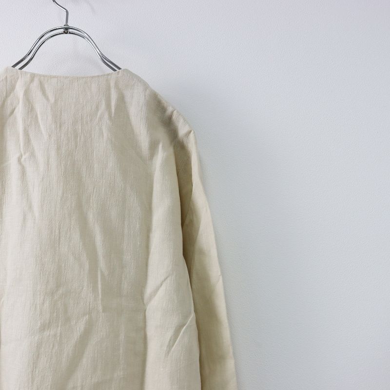 エヴァムエヴァ evam eva 美品 water linen shirts ウォーターリネン