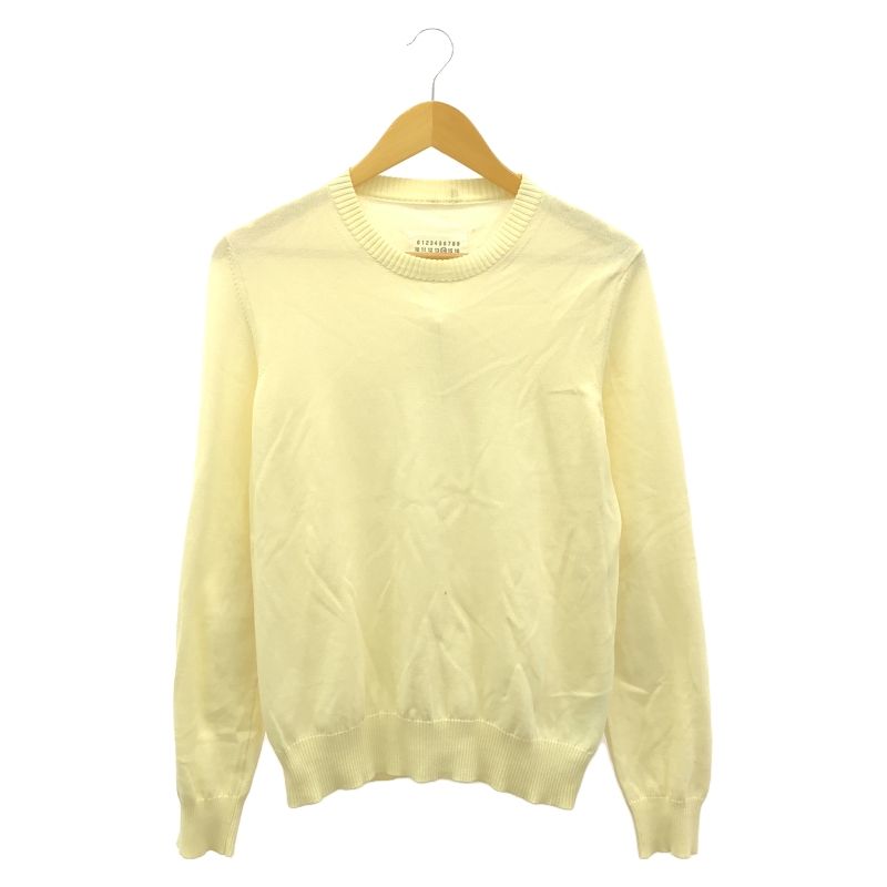 Maison Margiela 17SS エルボーパッチニット アイボリー メゾンマルジェラ 92