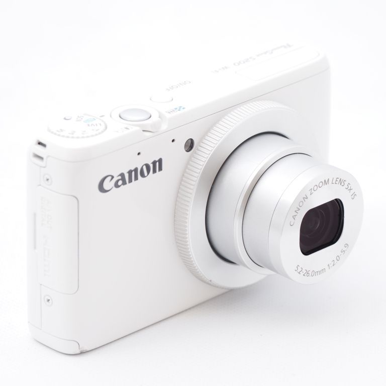 Canon PowerShot S200 ホワイト - メルカリ