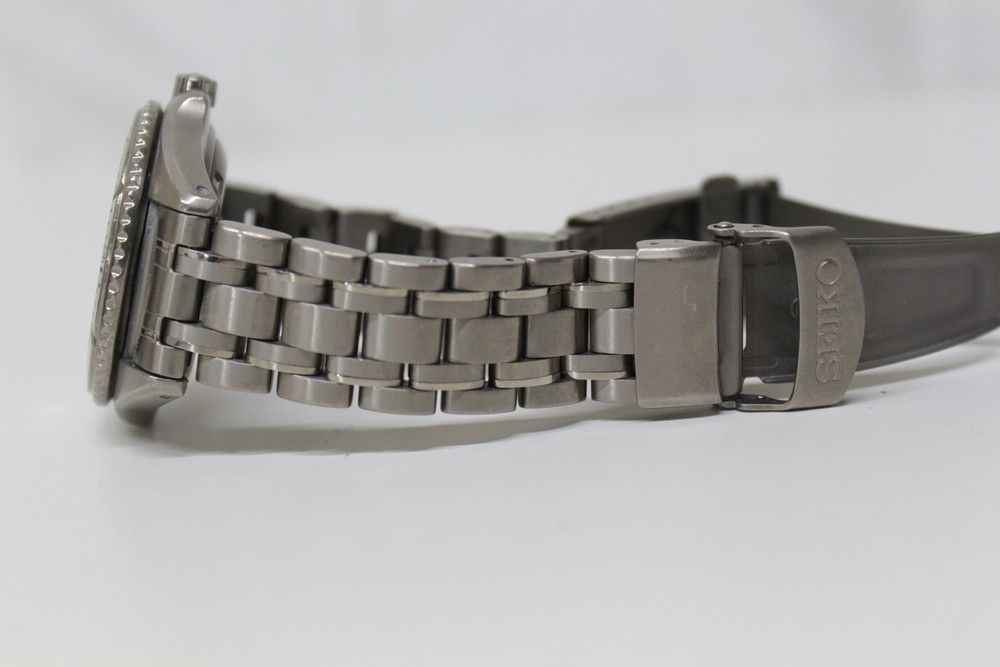 ◇SEIKO 腕時計 5M43-0B70 ダイバーズウォッチ AGS チタン seiko